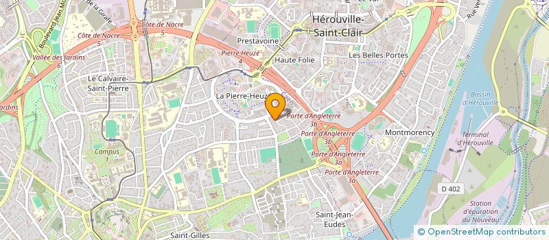 localisation de l'entreprise ATELIER MOOK à CAEN