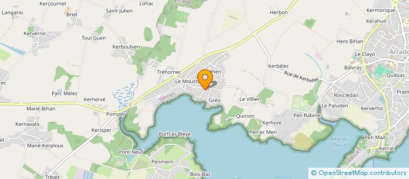 localisation de l'entreprise ATELIER MOS à ARRADON