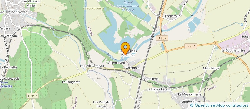 localisation de l'entreprise ATELIER MOULINIER à NAVEIL