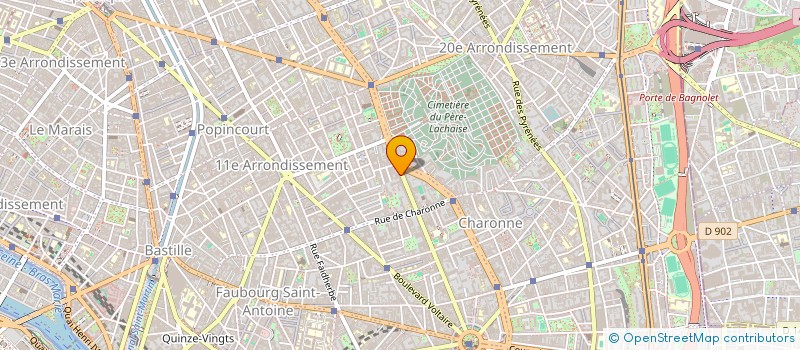 localisation de l'entreprise ATELIER MUE  PARIS