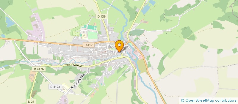 localisation de l'entreprise ATELIER MULTISERVICES DE L'AMANCE à BOURBONNE-LES-BAINS