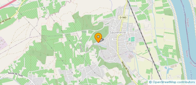 localisation de l'entreprise ATELIER MUSICAL 383  SAUVETERRE