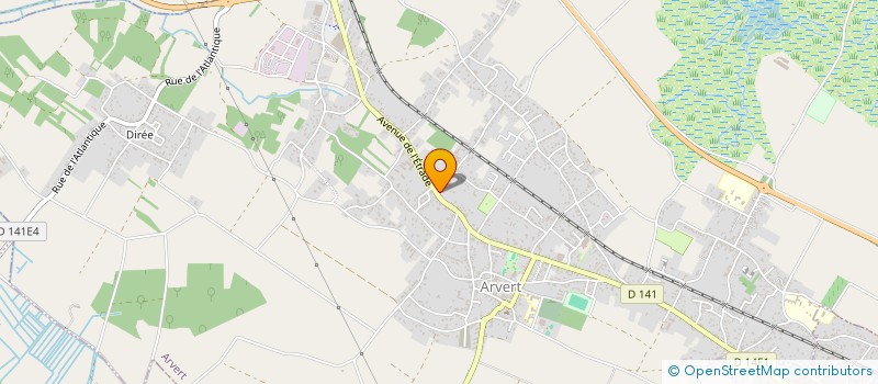 localisation de l'entreprise ATELIER MUSICAL DE LA PRESQU'ILE  ARVERT