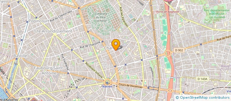 localisation de l'entreprise ATELIER NATHANAELLE HERBELIN  PARIS