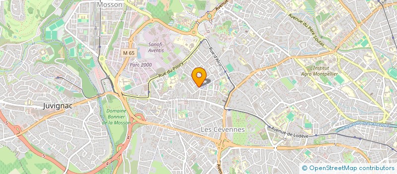 localisation de l'entreprise ATELIER NB à MONTPELLIER