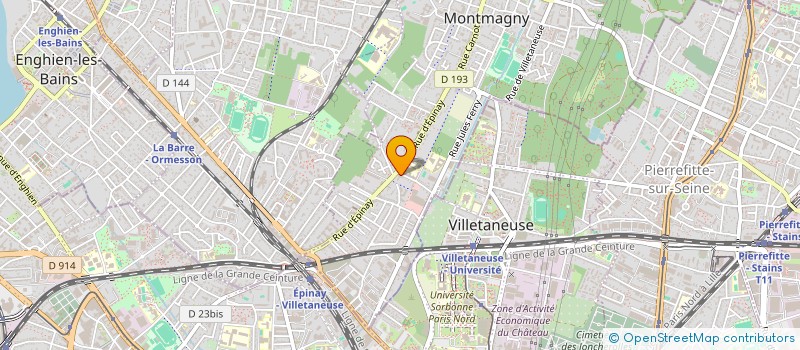 localisation de l'entreprise ATELIER NEW BARBER  MONTMAGNY