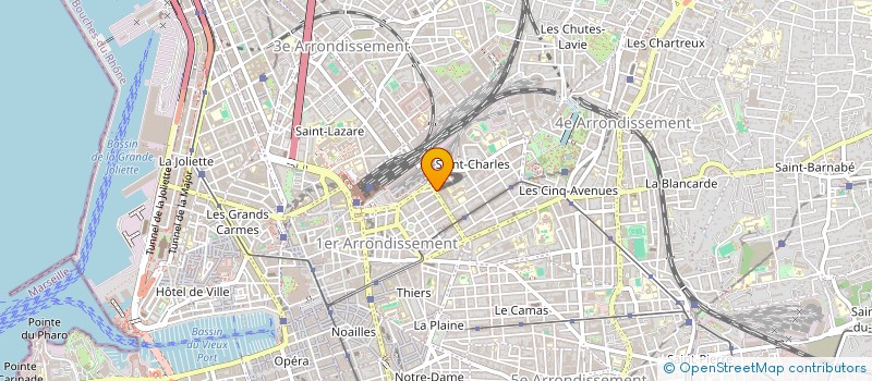 localisation de l'entreprise ATELIER NI à MARSEILLE