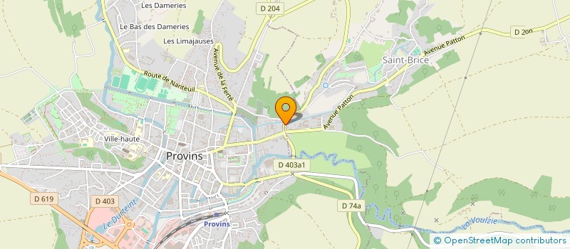 localisation de l'entreprise ATELIER NOIR EBENE  SAINT-BRICE