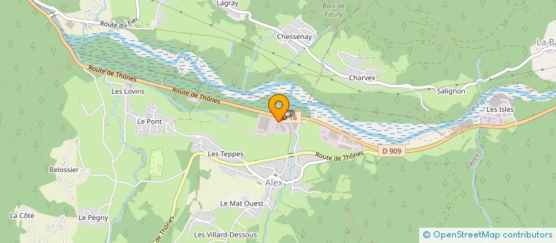 localisation de l'entreprise ATELIER NORDIC  ALEX