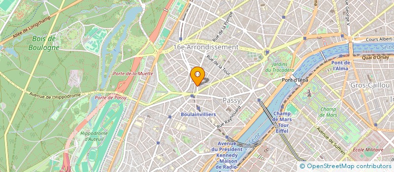 localisation de l'entreprise ATELIER NOUN  PARIS