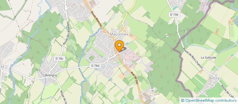 localisation de l'entreprise ATELIER NS 65  ORNEX