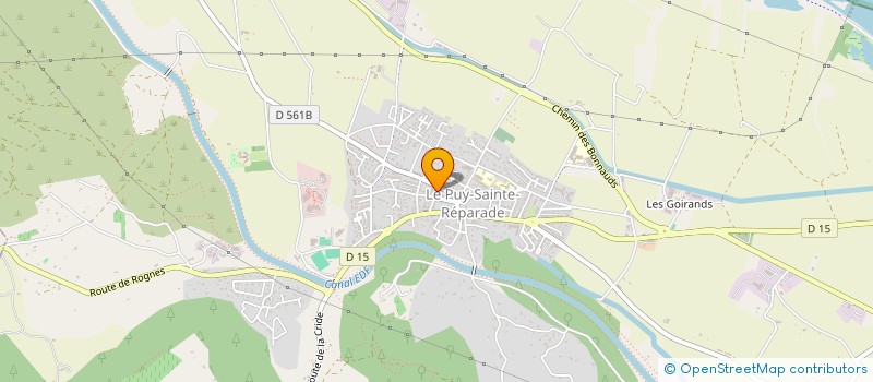 localisation de l'entreprise ATELIER O.T à LE PUY-SAINTE-REPARADE