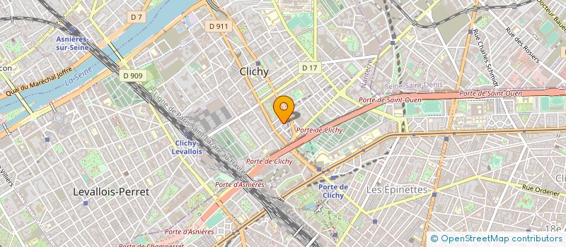 localisation de l'entreprise ATELIER OBLIK à CLICHY