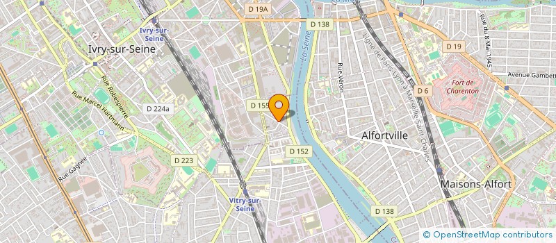 localisation de l'entreprise ATELIER ONZE à VITRY-SUR-SEINE
