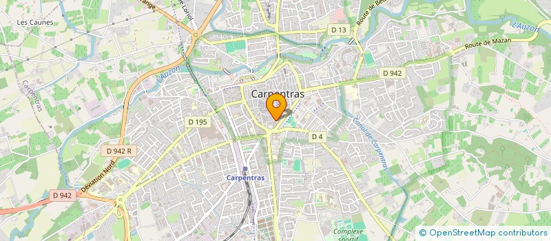 localisation de l'entreprise ATELIER OR à CARPENTRAS