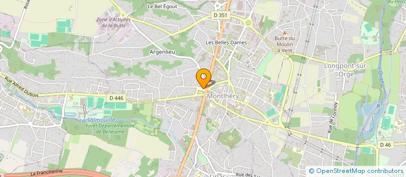 localisation de l'entreprise ATELIER OSTARA à MONTLHERY