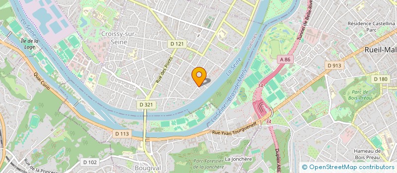 localisation de l'entreprise ATELIER P.L. PRO à CROISSY-SUR-SEINE