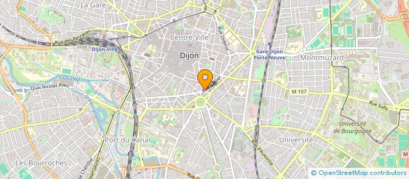 localisation de l'entreprise ATELIER PAGINA à DIJON