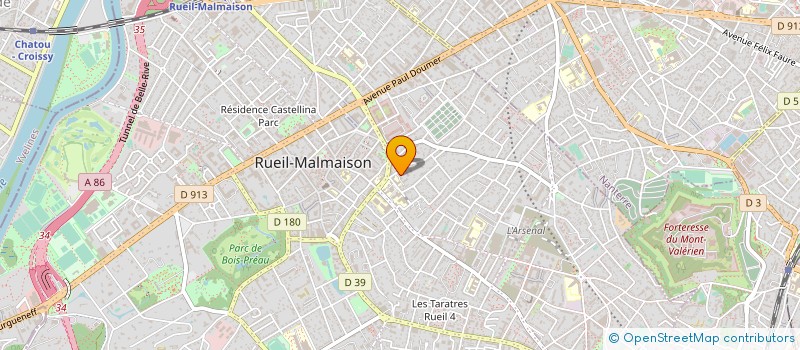 localisation de l'entreprise ATELIER PARAMETRE à RUEIL-MALMAISON