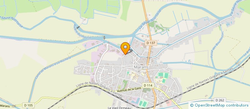localisation de l'entreprise ATELIER PARETO  MARANS