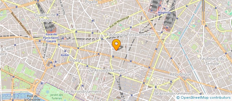 localisation de l'entreprise ATELIER PARISIEN D'HORLOGERIE à PARIS