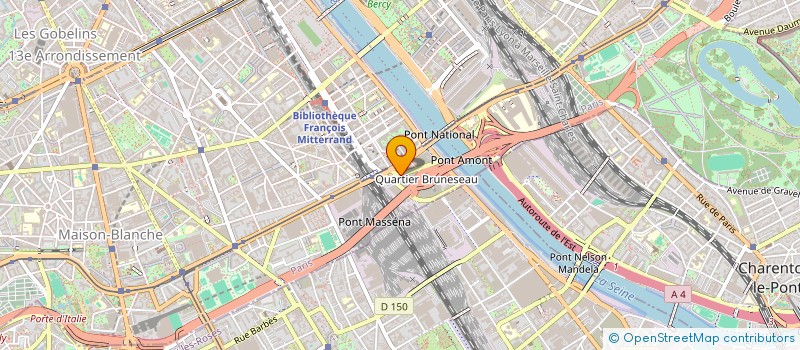 localisation de l'entreprise ATELIER PARISIEN D URBANISME  PARIS