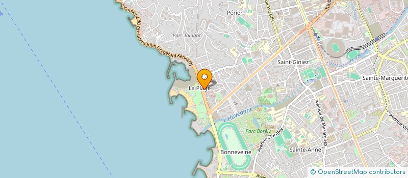 localisation de l'entreprise ATELIER PAS A PAS à MARSEILLE