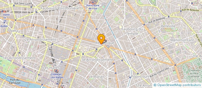localisation de l'entreprise ATELIER PASCAL OREFICE CREATIONS à PARIS