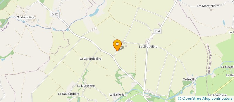 localisation de l'entreprise ATELIER PATEAU  NIEUL-LE-DOLENT