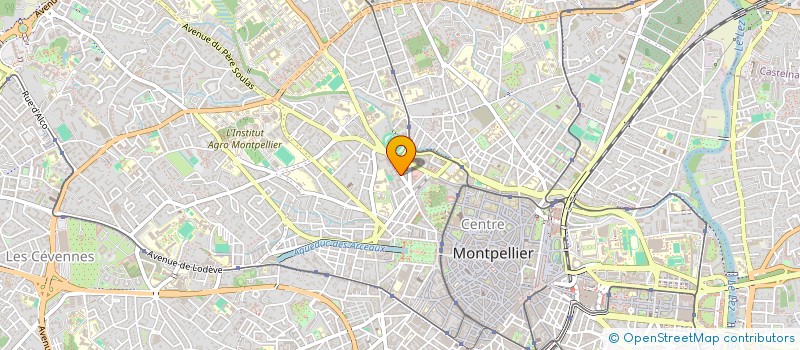 localisation de l'entreprise ATELIER PATRIMOINE à MONTPELLIER