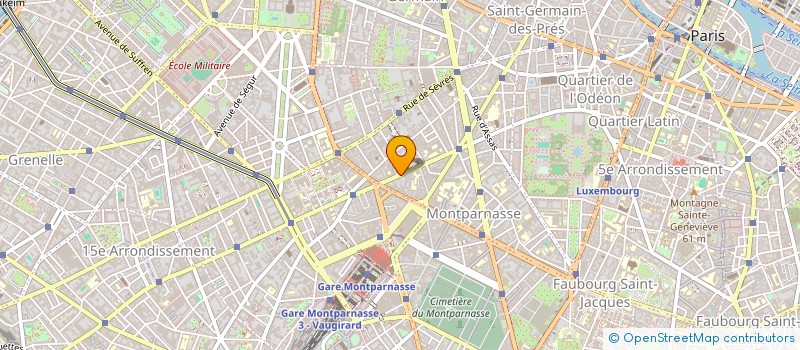 localisation de l'entreprise ATELIER PATRIX  PARIS