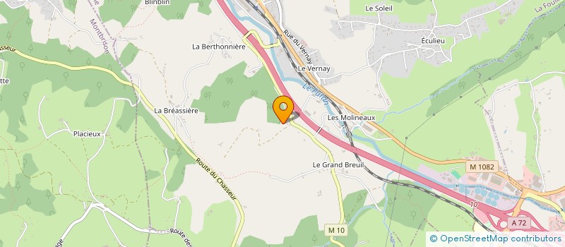 localisation de l'entreprise ATELIER PAUL HOFFMANN EBENISTERIE CONTEMPORAINE  LA FOUILLOUSE