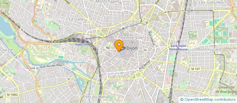 localisation de l'entreprise ATELIER PAVELOT  DIJON