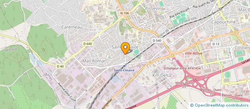 localisation de l'entreprise ATELIER PENARD à NIMES