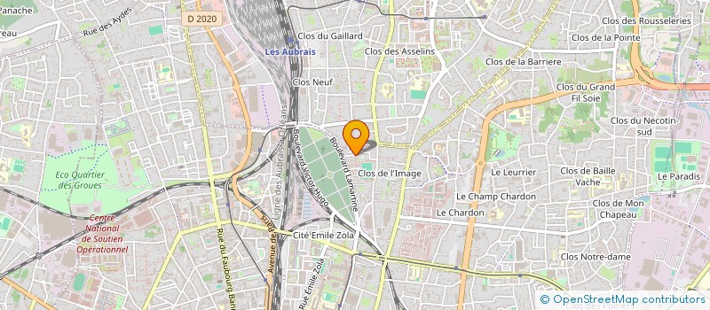 localisation de l'entreprise ATELIER PERMANENT D ANIMATIONS ET DE RENCONTRES POUR TOUS '21 à ORLEANS