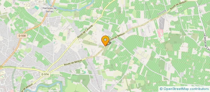 localisation de l'entreprise ATELIER PEYRET  CARPENTRAS