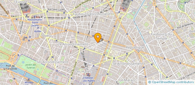 localisation de l'entreprise ATELIER PG  PARIS