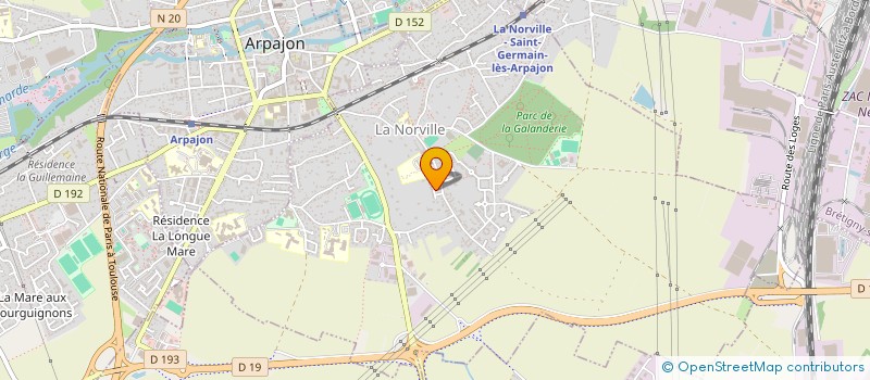 localisation de l'entreprise ATELIER.PG à ARPAJON
