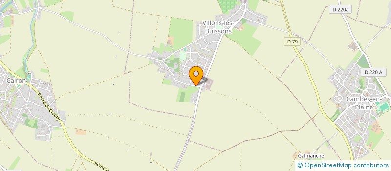 localisation de l'entreprise ATELIER PHI 71  VILLONS-LES-BUISSONS