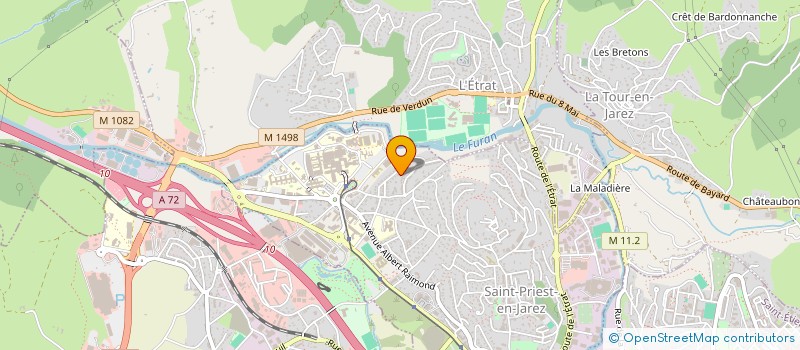 localisation de l'entreprise ATELIER PHOTO DE ST PRIEST EN JAREZ  SAINT-PRIEST-EN-JAREZ