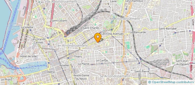 localisation de l'entreprise ATELIER PIE'N PIE à MARSEILLE