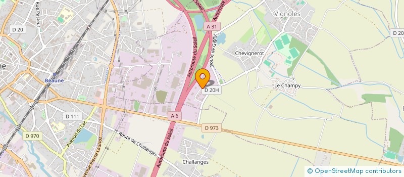 localisation de l'entreprise ATELIER PIERRE DE TAILLE  VIGNOLES