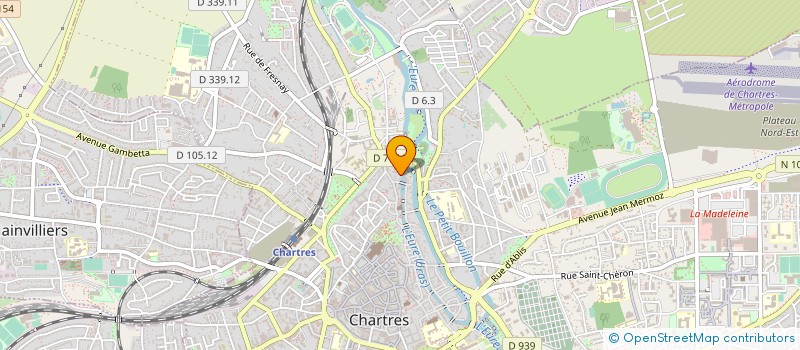 localisation de l'entreprise ATELIER PITOTOTAME à CHARTRES