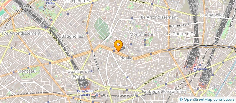 localisation de l'entreprise ATELIER PLATANES  PARIS