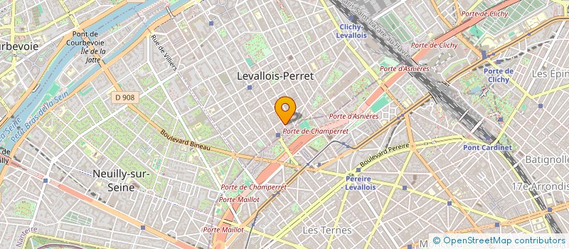 localisation de l'entreprise ATELIER PLATINE à LEVALLOIS-PERRET
