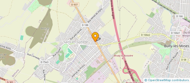 localisation de l'entreprise ATELIER PLURIEL  SAINS-EN-GOHELLE