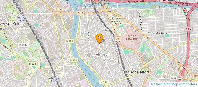 localisation de l'entreprise ATELIER POHU à ALFORTVILLE