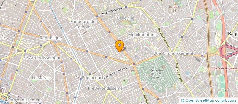 localisation de l'entreprise ATELIER PREP'ART  PARIS