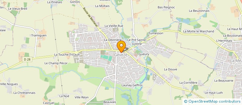 localisation de l'entreprise ATELIER PRESSING à ROMILLE