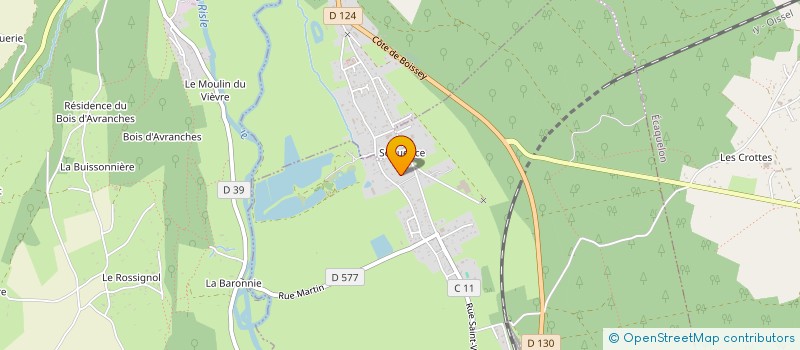 localisation de l'entreprise ATELIER PRISMA  GLOS-SUR-RISLE